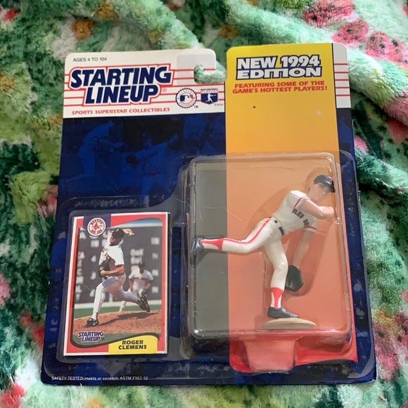 Roger Clemens Boston Red Sox 1994 Starting Lineup SLU Figure & Card - Picture 1 of 2